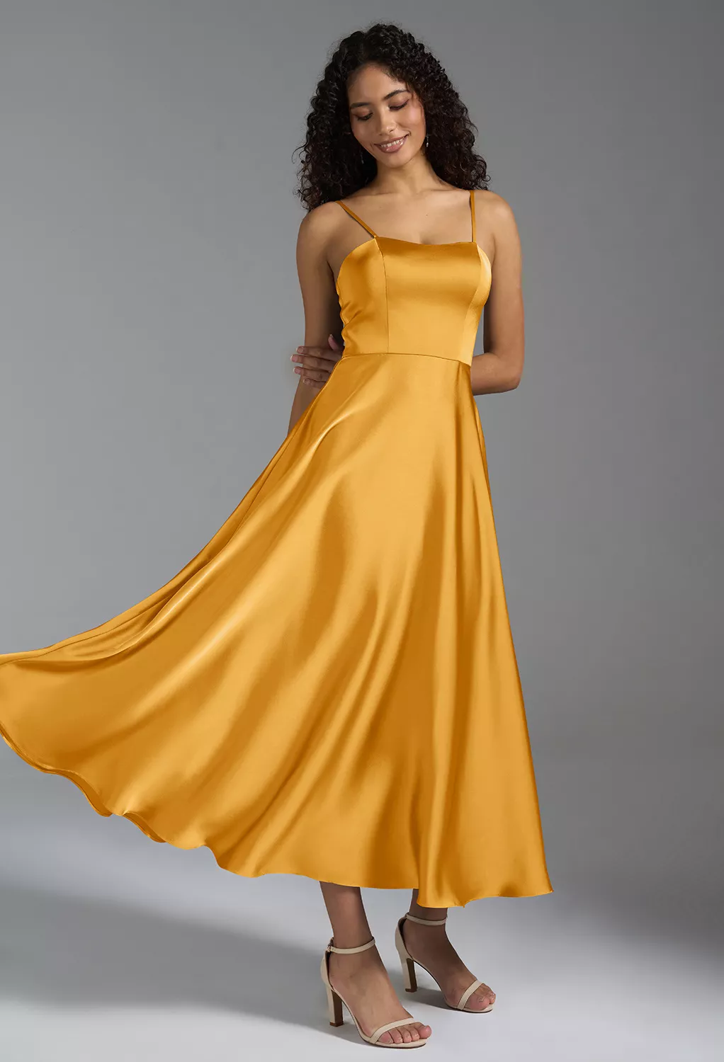 AW Lexi Mango  Wedding Guest Dresses